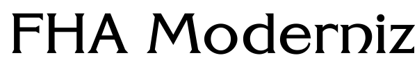 FHA Modernized Ideal ClassicNC font preview